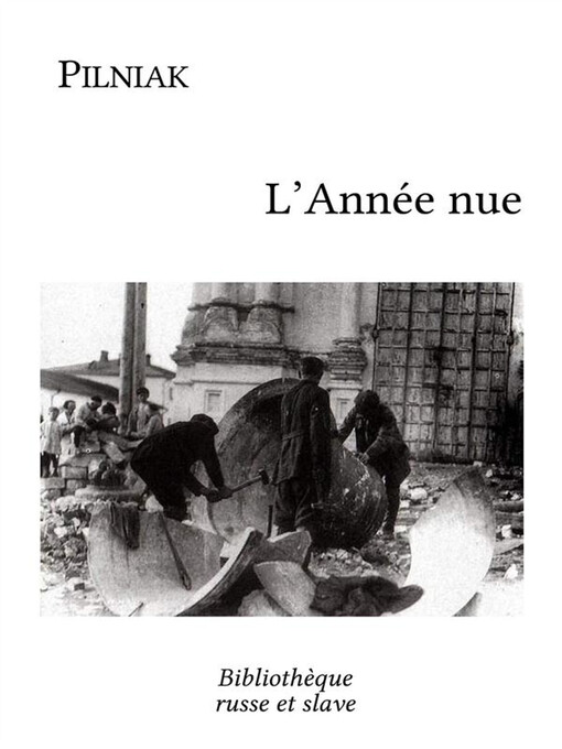 Cover of L'Année nue